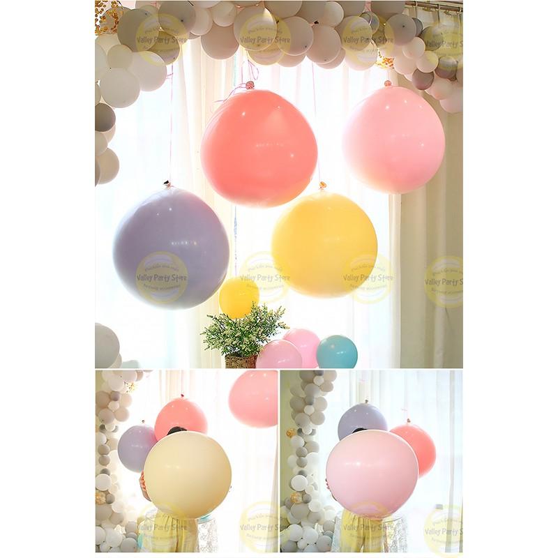 Bóng bay màu pastel 24 inch chọn màu