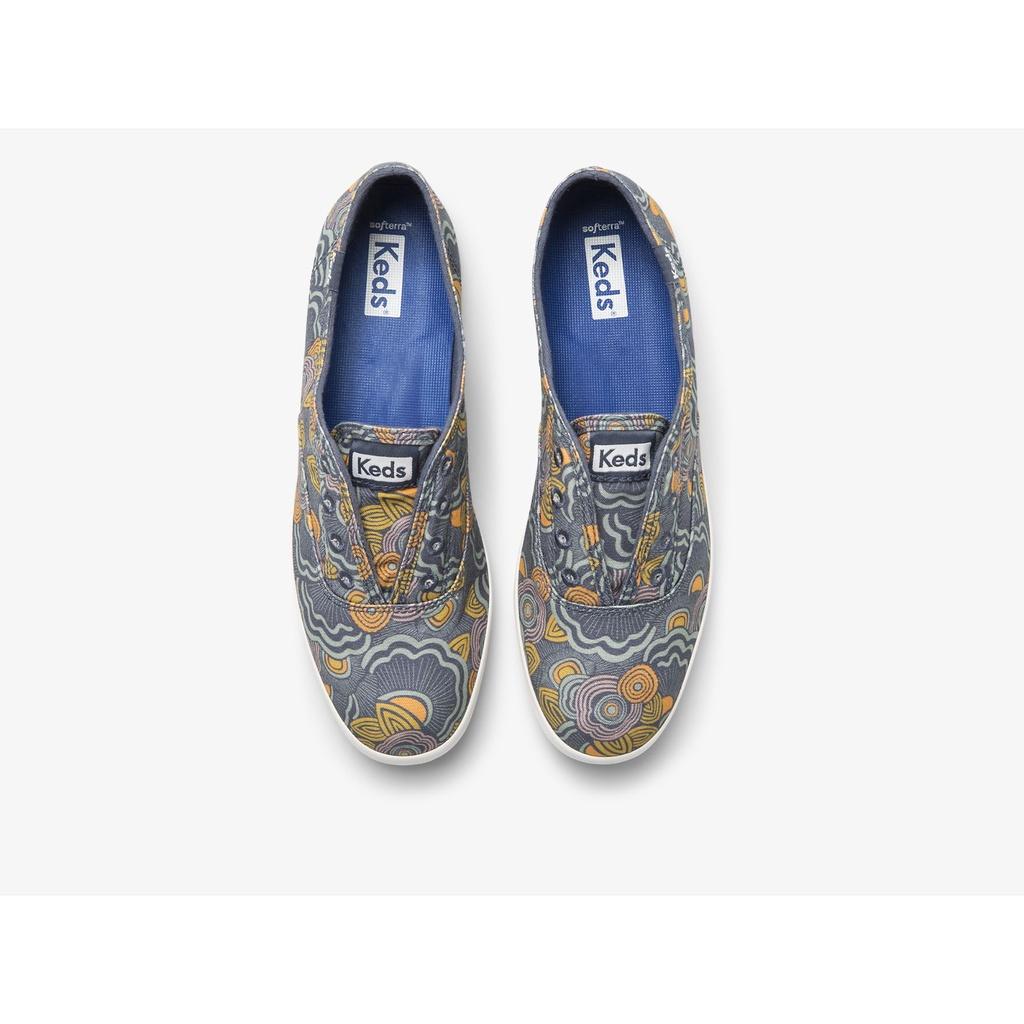 Giày Keds Nữ - Chillax Organic Twill Ripple - KD065435