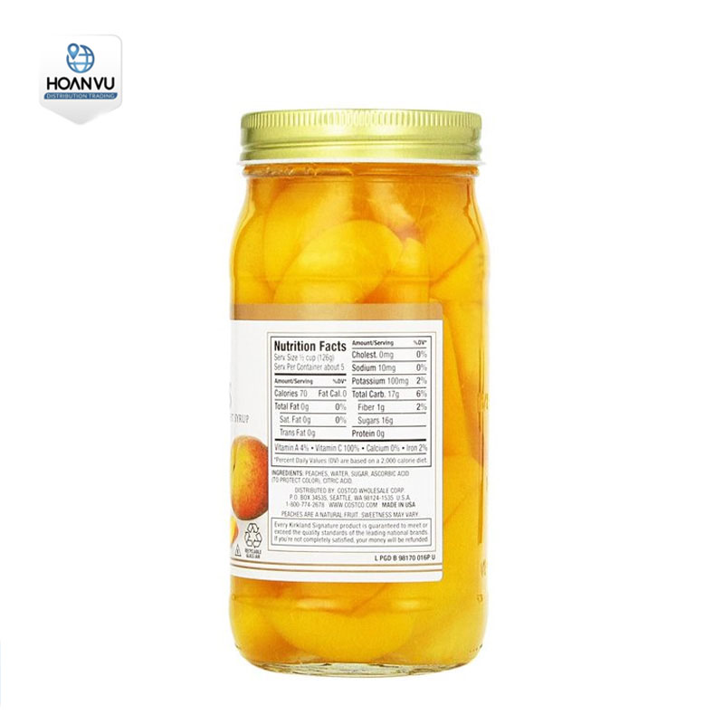 Đào Ngâm Cắt Lát Kirkland Signature Sliced Peaches (680g)