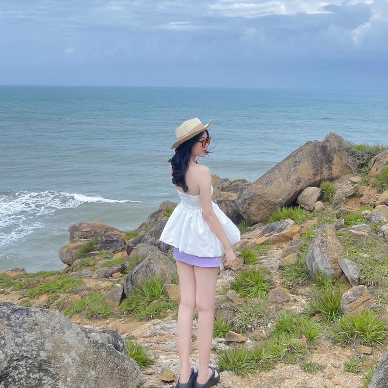 SET CHÂN VÁY A + ÁO PHI CUP NGỰC