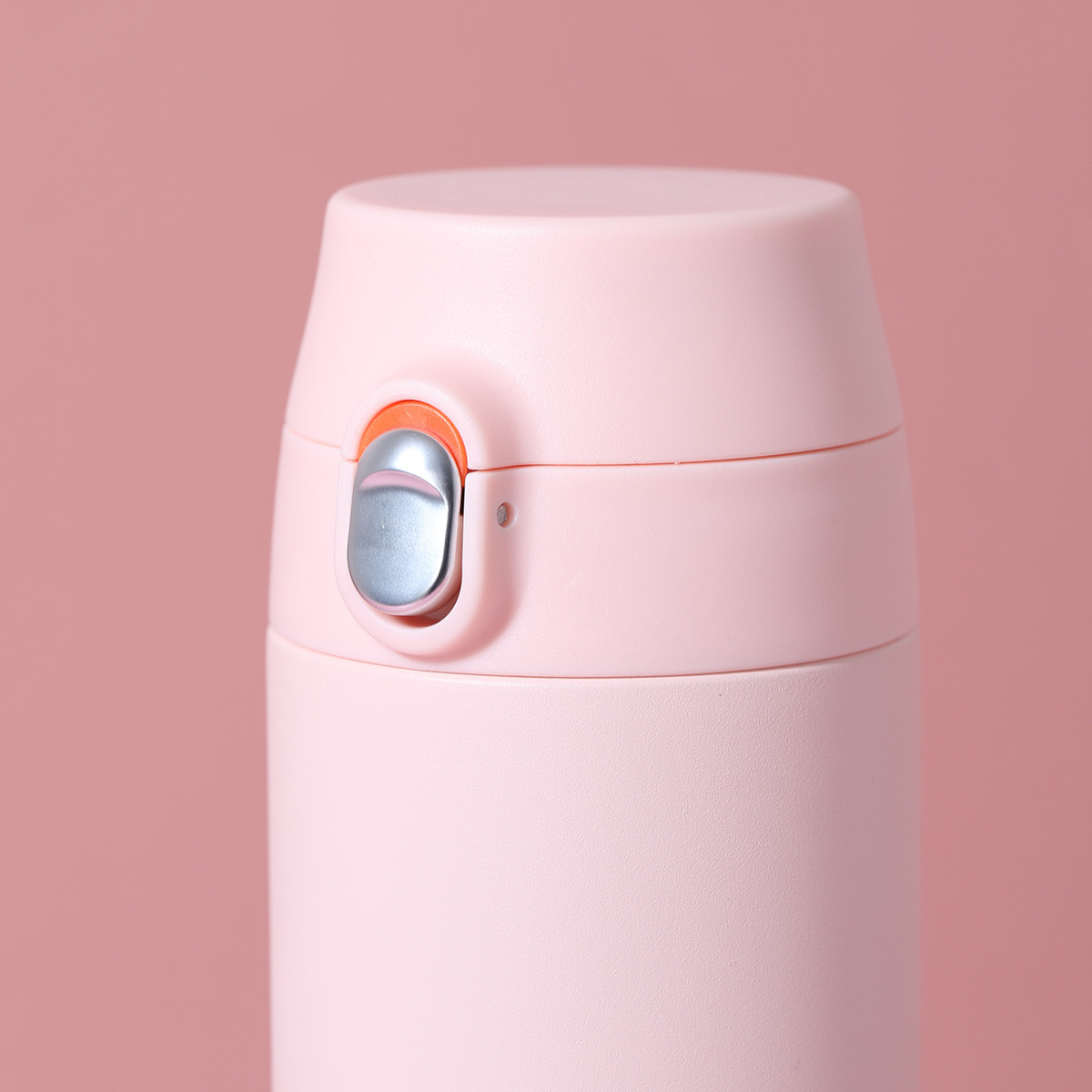 Bình Giữ Nhiệt LocknLock Featherlight One-touch Tumbler màu trắng LHC3257WHT 500ml - Hàng chính hãng, nắp bật tiện lợi - JoyMall