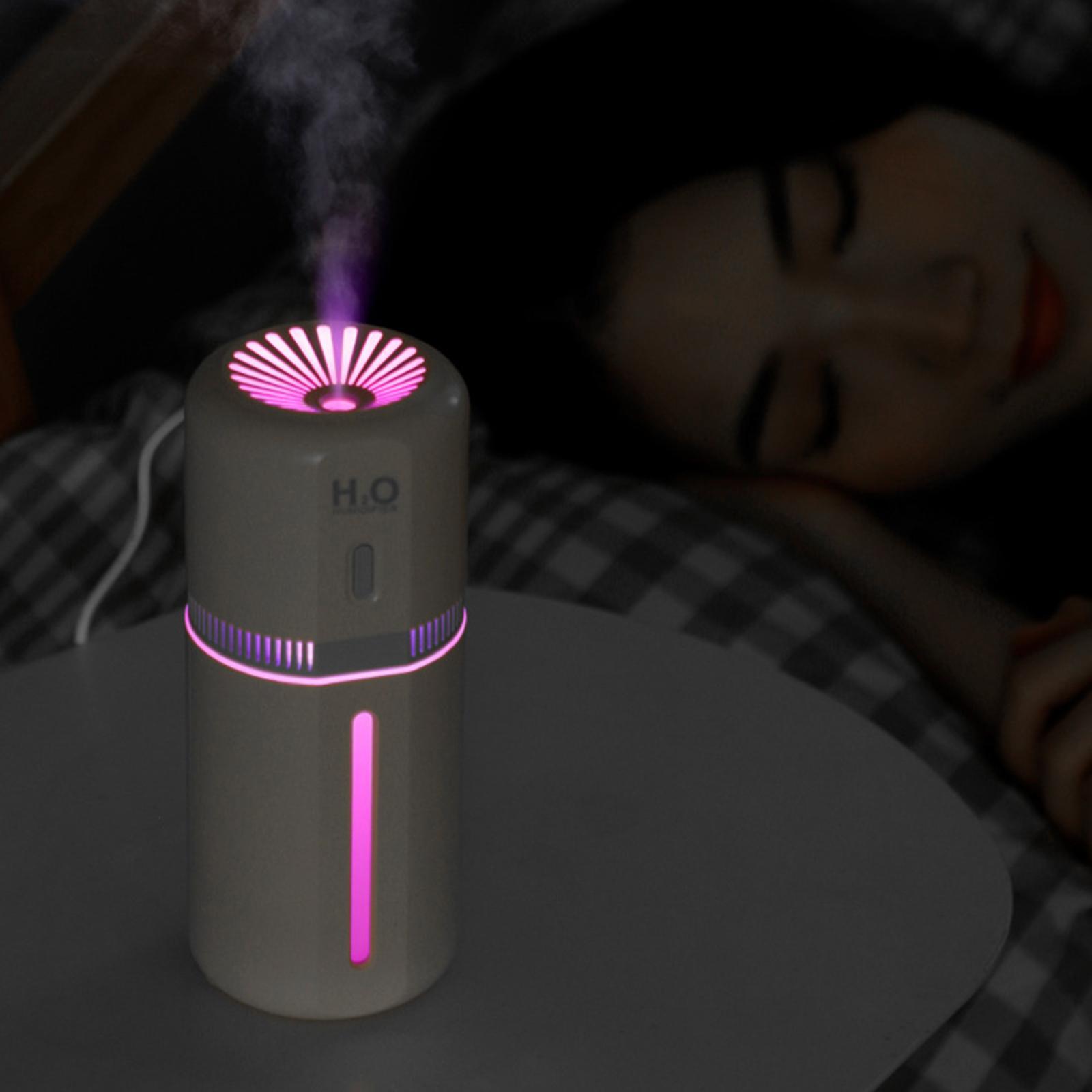 Humidifier USB Charging Night Light Diffuser for Table Travel Car
