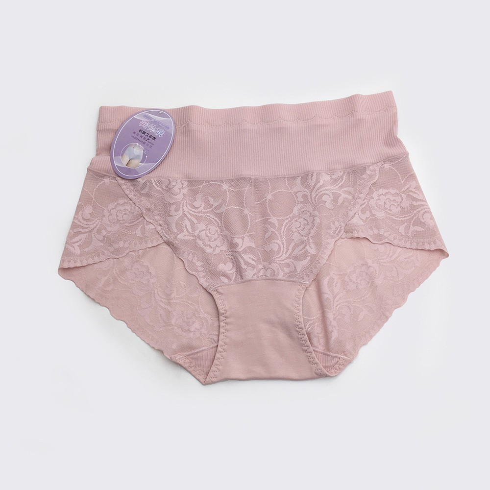 Quần lót nữ cotton ren cạp cao gen bụng, không lộ viền, mềm mịn,kháng khuẩn thấm hút tốt