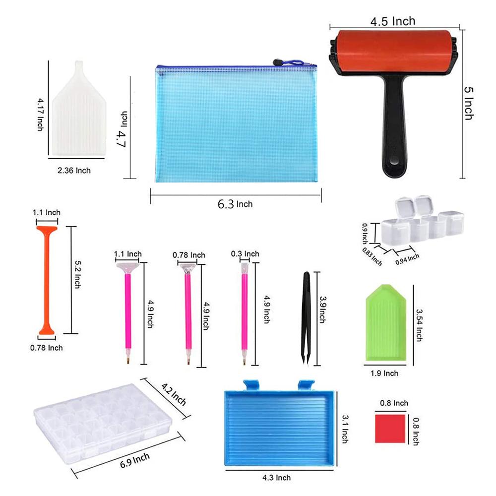 Bộ công cụ vẽ tranh được làm bằng chất liệu tốt và có thể giúp bạn thiết kế nghệ thuật của riêng mình như một người chuyên nghiệp.