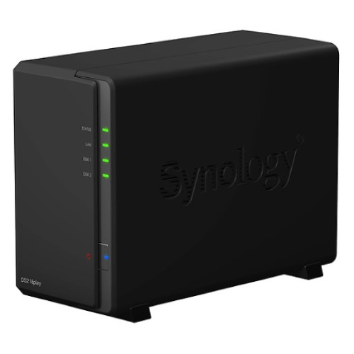 Thiết bị lưu trữ qua mạng - NAS Synology DS218 Play (Đen) - Hàng chính hãng