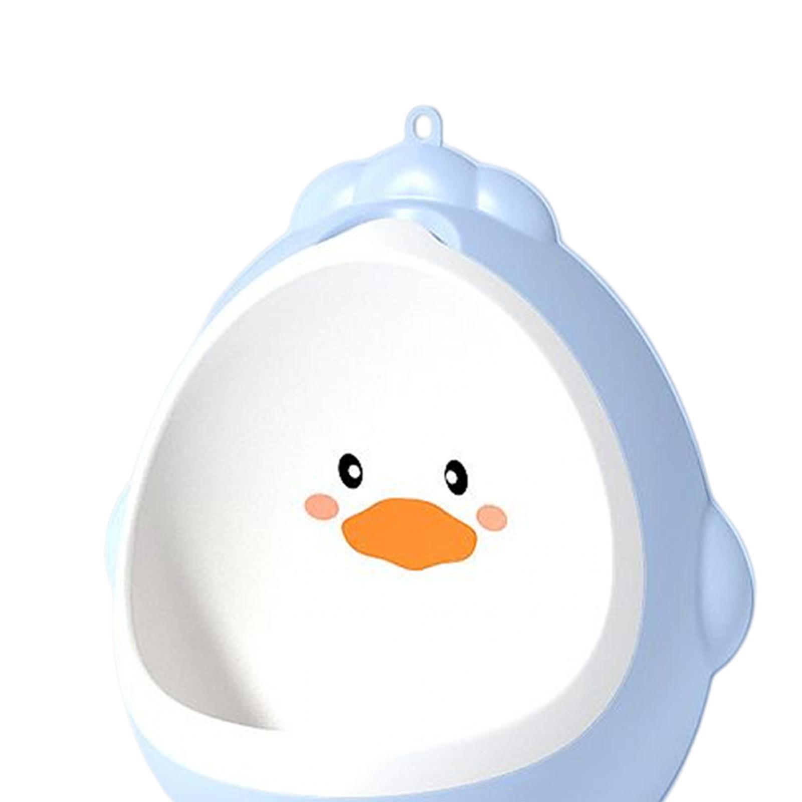 Children Stand Vertical Urinal Portable with Cleaning Brush for Bathroom