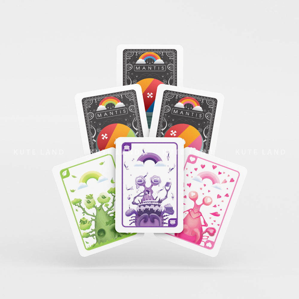Board Game Mantis trò chơi 66 lá bài thu thập và tranh giành thẻ bài màu sắc gay cấn và hấp dẫn