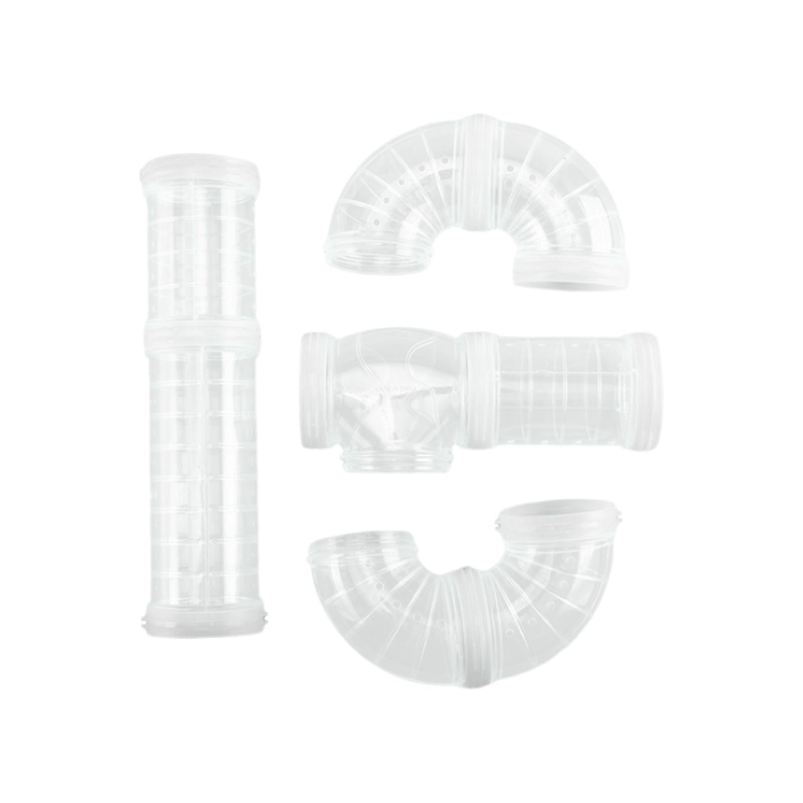 Hamster Tube Set DIY 8Pcs Hamster Exercise Toys for Hamster Cage Accessories