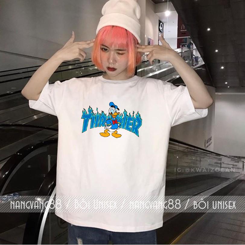 Áo Unisex Tay Lỡ Áo Phông