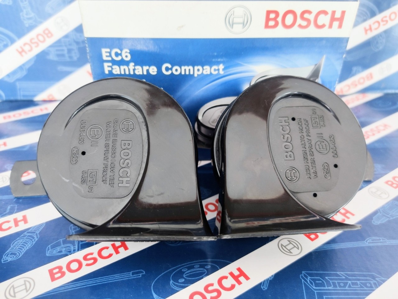 Còi Sò Bosch EC6 12V - Dùng Cho Xe Du Lịch