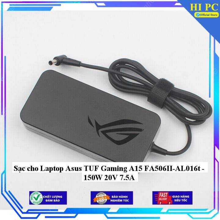 Sạc cho Laptop Asus TUF Gaming A15 FA506II-AL016t - 150W 20V 7.5A - Kèm Dây nguồn - Hàng Nhập Khẩu