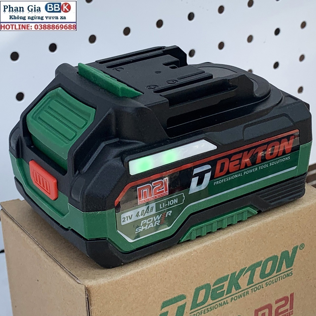 Pin Dekton M21-21V 4A PLUS