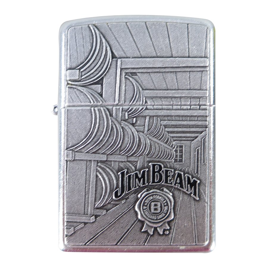 Bật Lửa Zippo 24442 Jim Beam Barrels Emblem