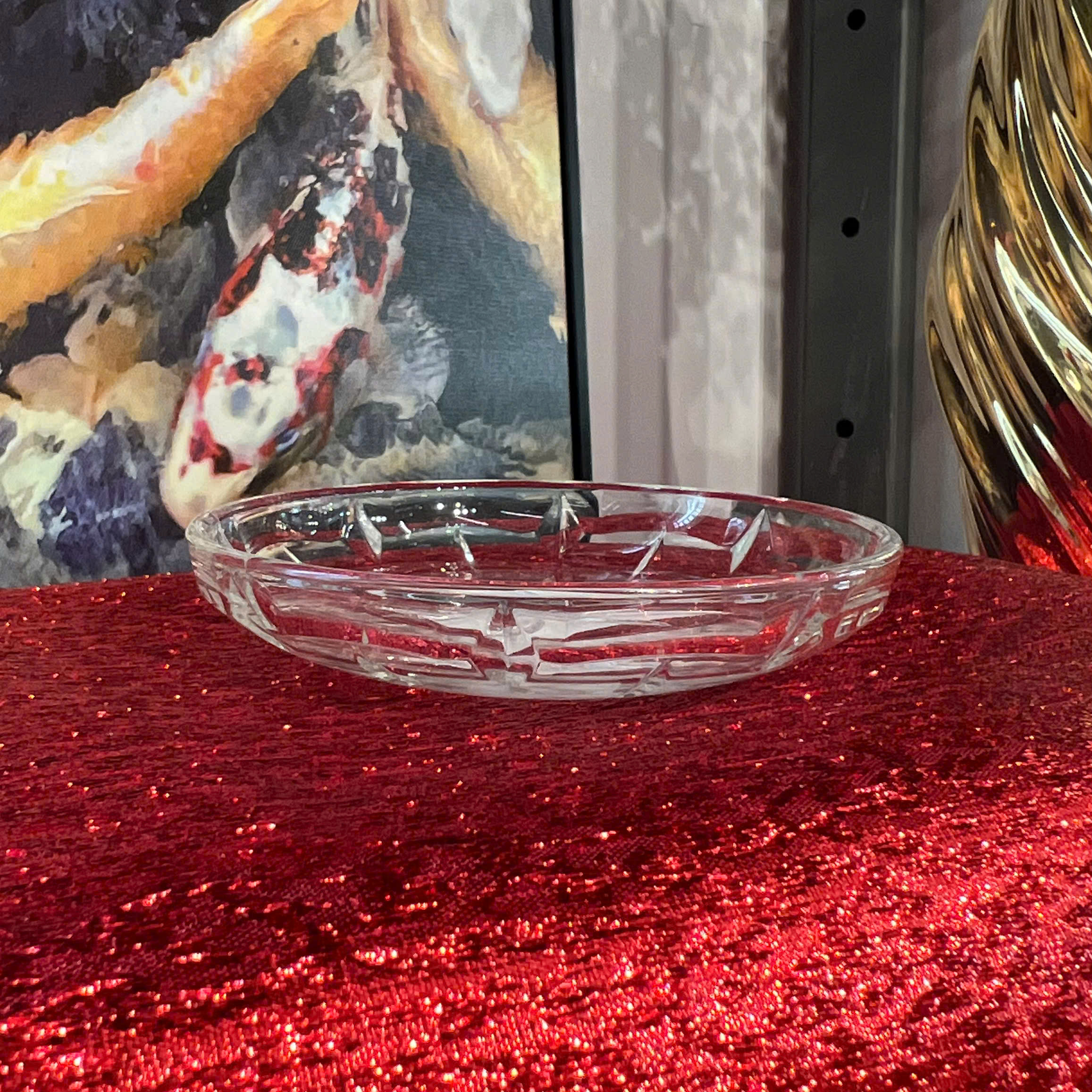 Đế lót ly thủy tinh Ocean Reya 10.5cm | Index Living Mall | Nội Thất Thái Lan