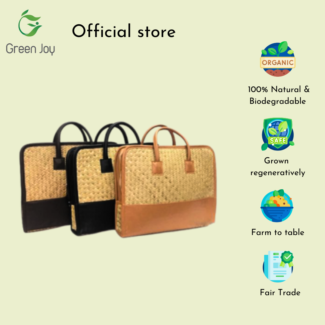 Túi đựng laptop cỏ bàng Green Joy