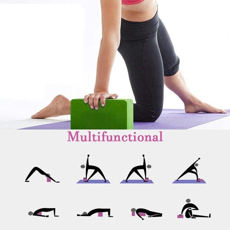 Gạch Tập Yoga FUNU/ Gối Tập Yoga. Tập Thể Dục Hỗ Trợ Giữ Thăng Bằng- Hàng Chính Hãng- Giao Màu  Ngẫu Nhiên