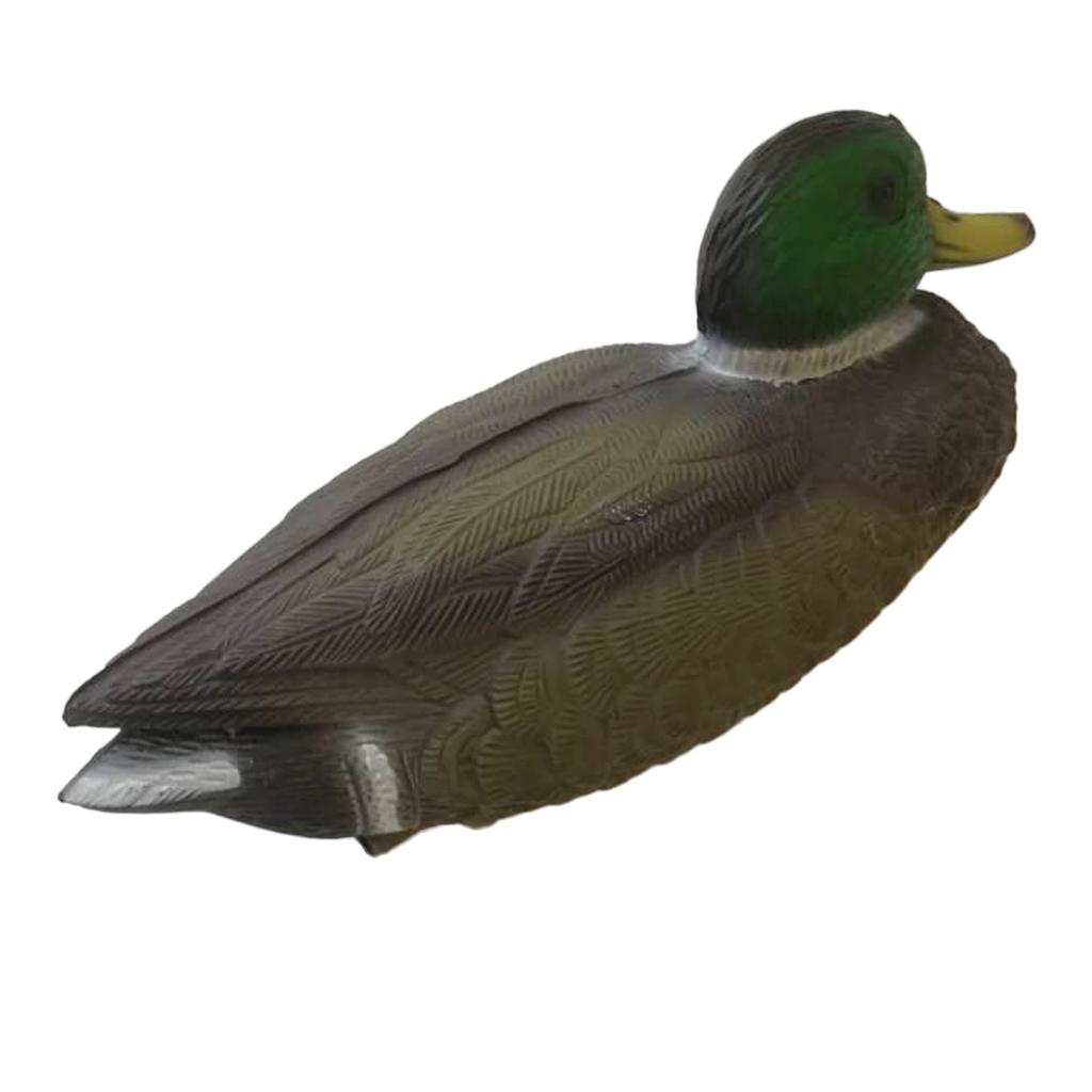 2x3D Lifelike Floating Hunting Drake Duck Decoy Decoying Male Duck