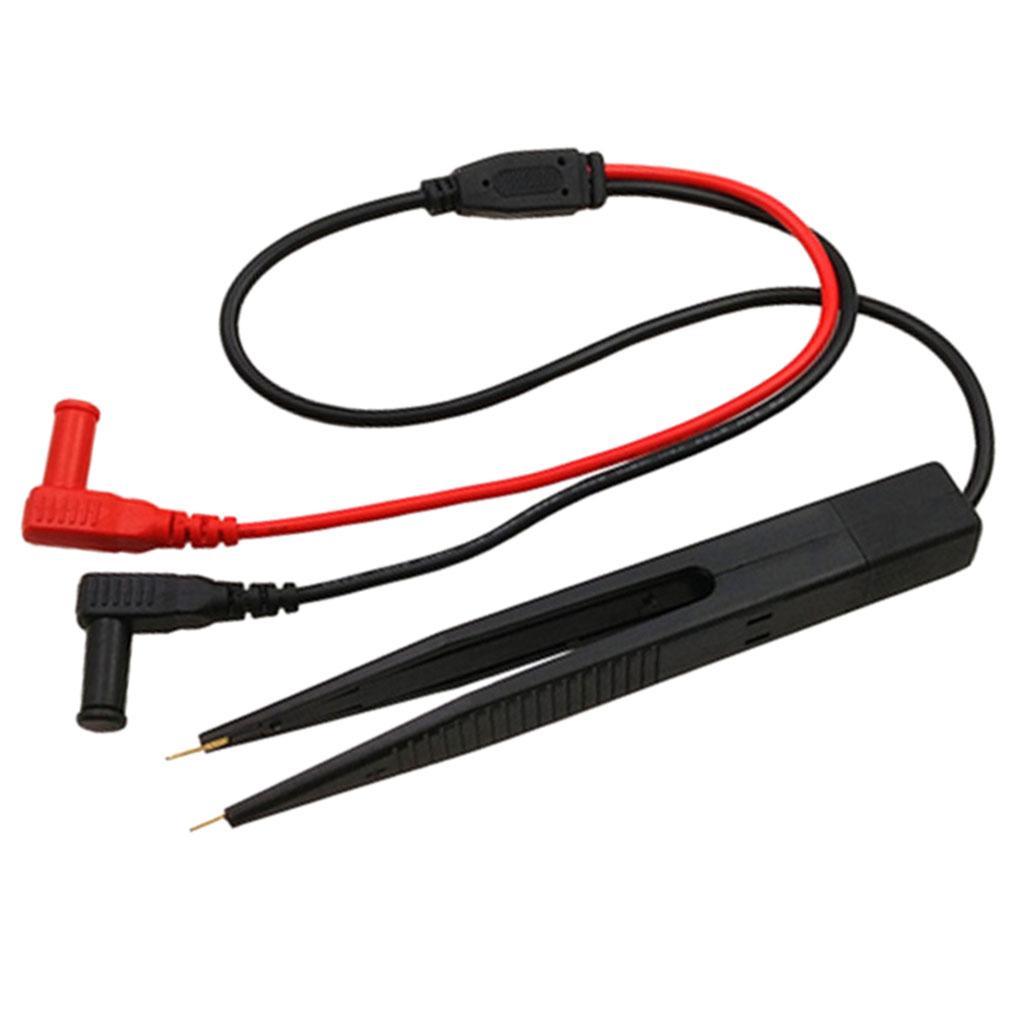 SMD Chip Test Clip Probe Multimeter Tweezer Capacitor Resistance Tools
