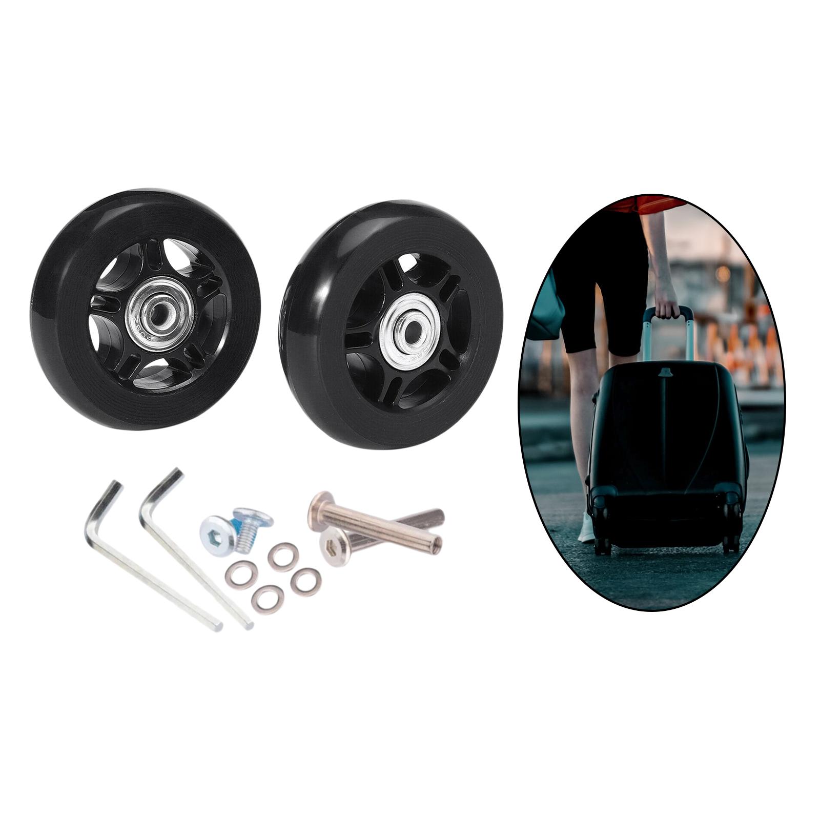 Luggage Suitcase Wheels Wear-Resistant Flexible Repair Kit Parts