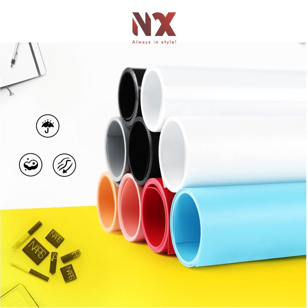 Phông nền trơn nhựa PVC 70x140cm công cụ hỗ trợ chụp ảnh sản phẩm chuyên nghiệp