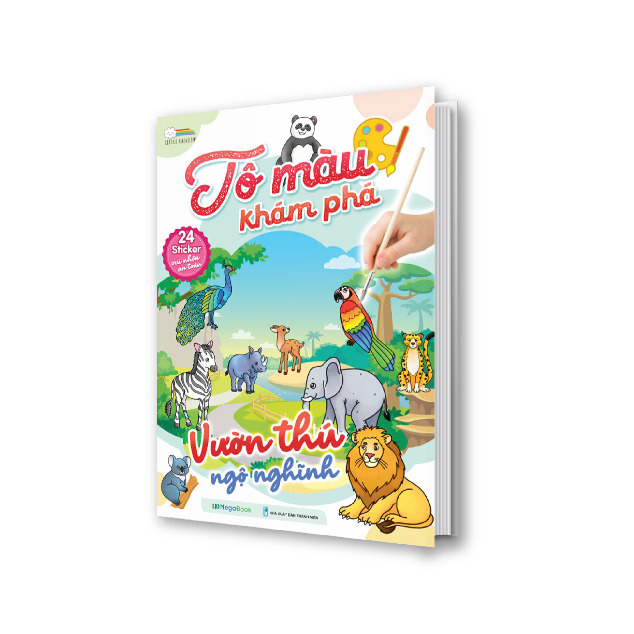 Tô màu khám phá- Vườn thú ngộ nghĩnh