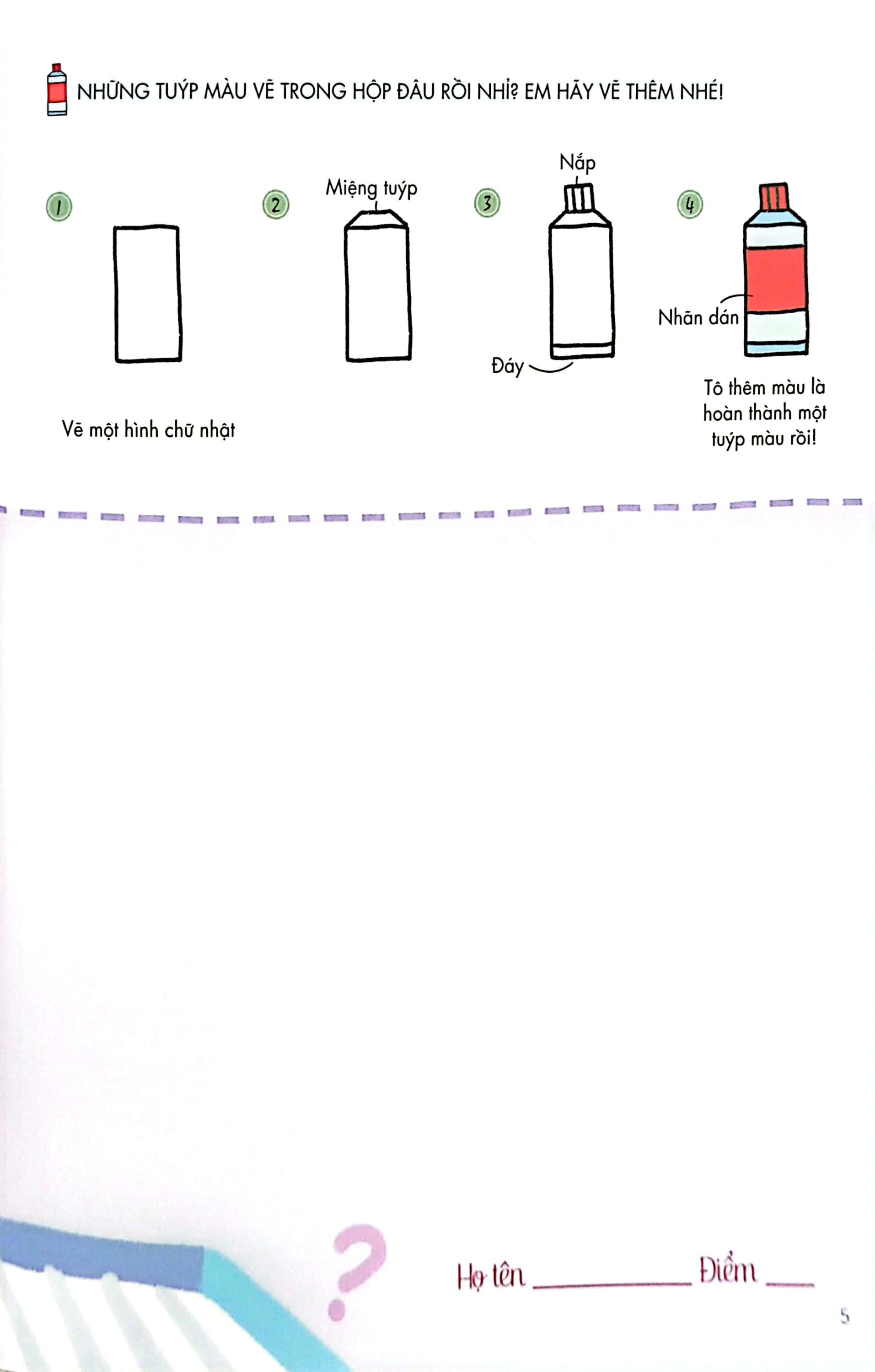 Sách - Bé Tập Làm Họa Sĩ - Tập Vẽ Đồ Vật