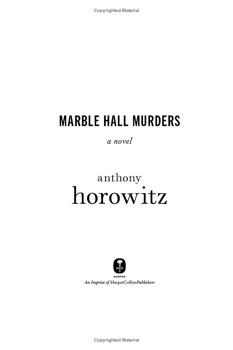 Sách ngoại văn: Marble Hall Murders