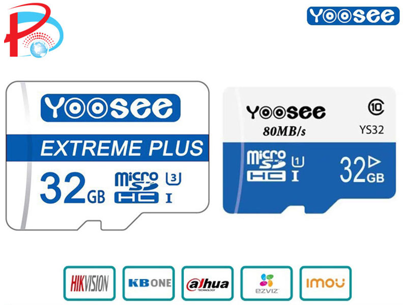 Thẻ nhớ Micro SD Yoosee 128Gb /64G/32G Class 10, Thẻ nhớ camera, Thẻ nhớ điện thoại - hàng nhập khẩu