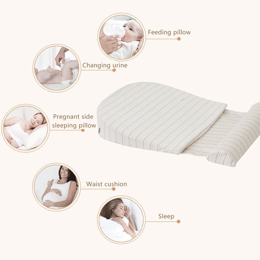 Bé Sơ Sinh Gối Ngủ Chống Bé Nhổ Sữa Cũi Nôi Ngủ Định Vị Nêm Chống Trào Ngược Gối Bông Thảm thoải Mái