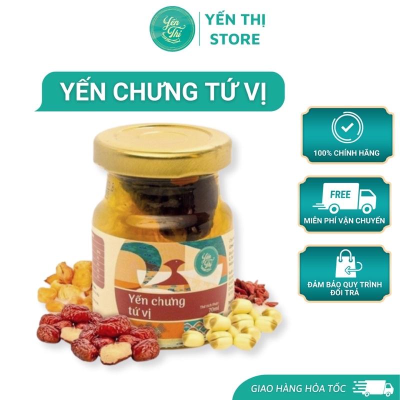 Yến Thị-Chưng Tứ vị- Hũ Chưng Sẵn 30% Yến-70ml