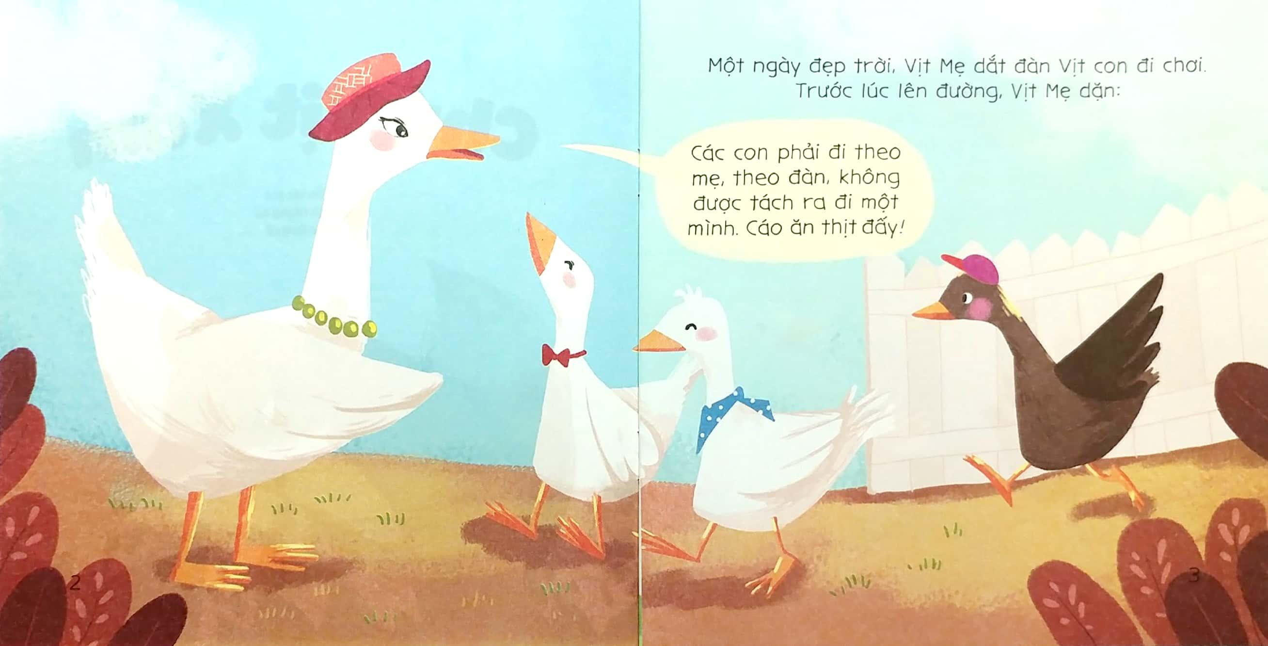 Bé Tập Kể Chuyện - Chú Vịt Xám (Tái Bản 2022)