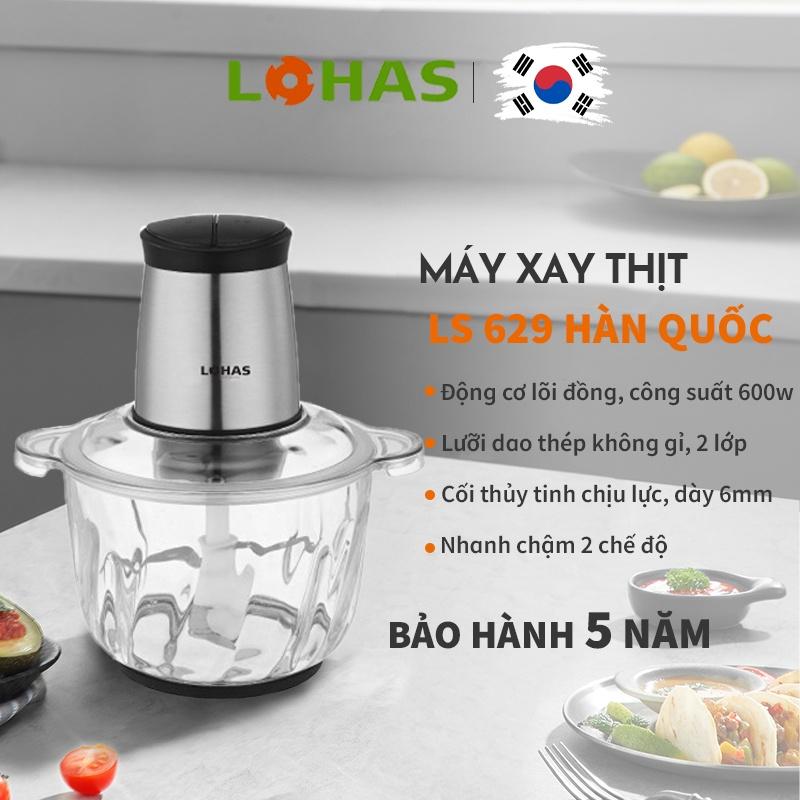 {HÀNG CHÍNH HÃNG] MÁY XAY THỊT 2.5L CÔNG XUẤT 600W HÀN QUỐC LOHAS LS-629