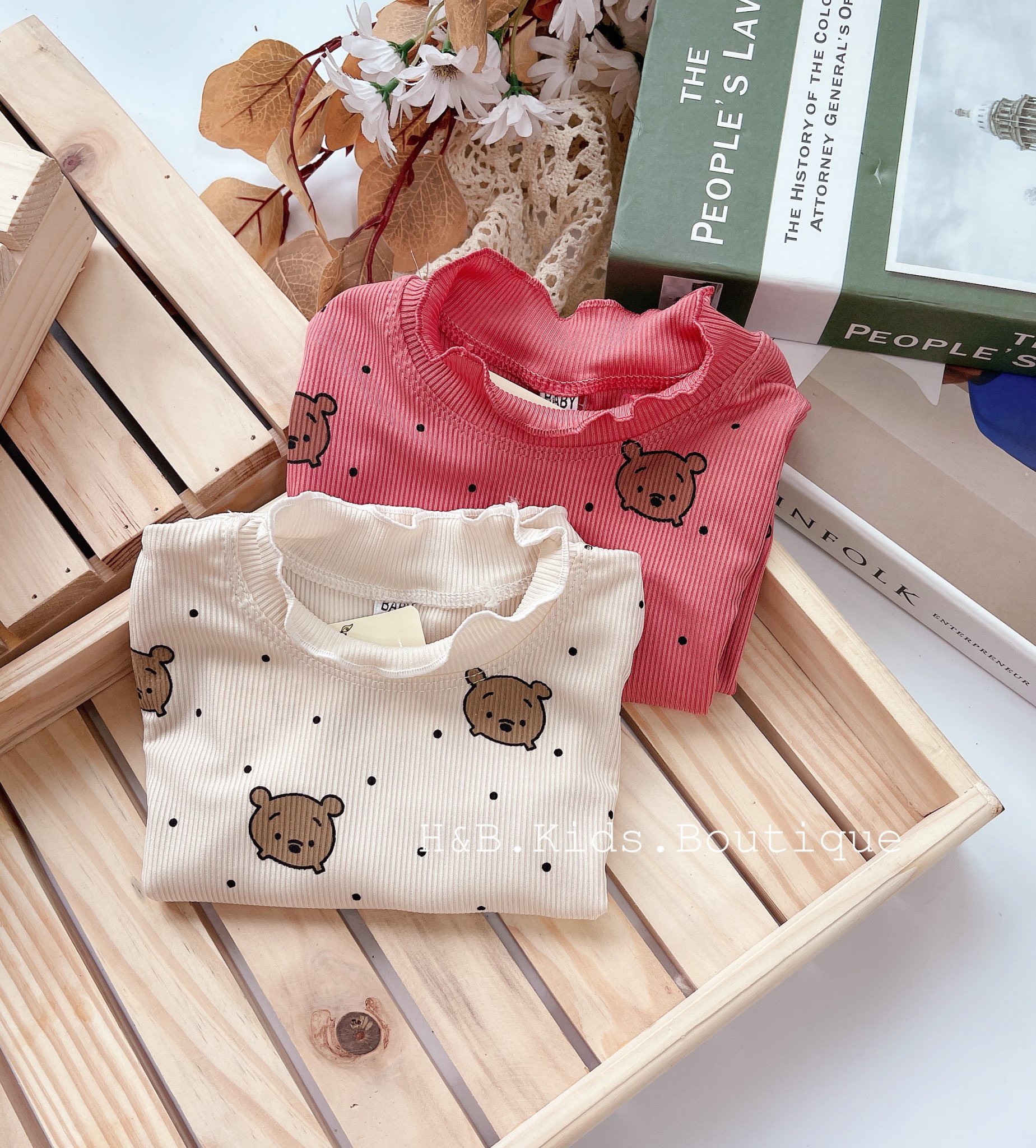 Áo thun dài tay cho bé gái size 5-20kg chất tăm gân xịn sò