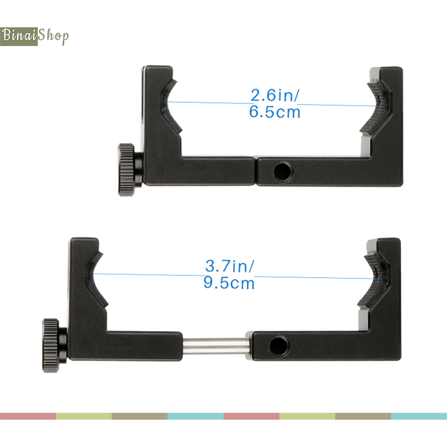 Ulanzi Iron Man ST02 / ST02s - Gá Kẹp Điện Thoại Hợp Kim Nhôm - Hàng chính hãng