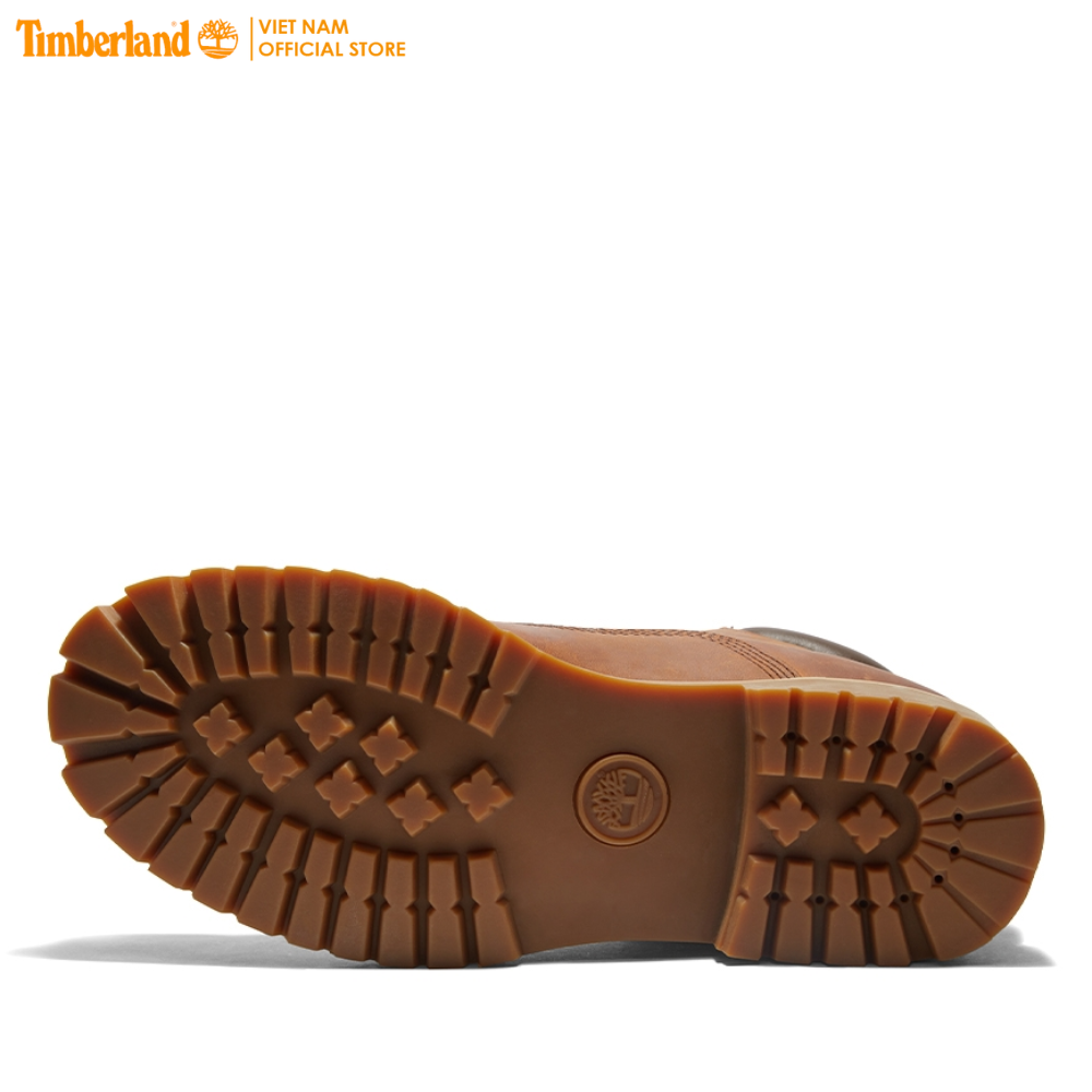 Timberland Giày Boot Nam Cổ Cao 6 inch Basic Alburn Boot WP Md Brown Full Grain TB0A1H8QHE