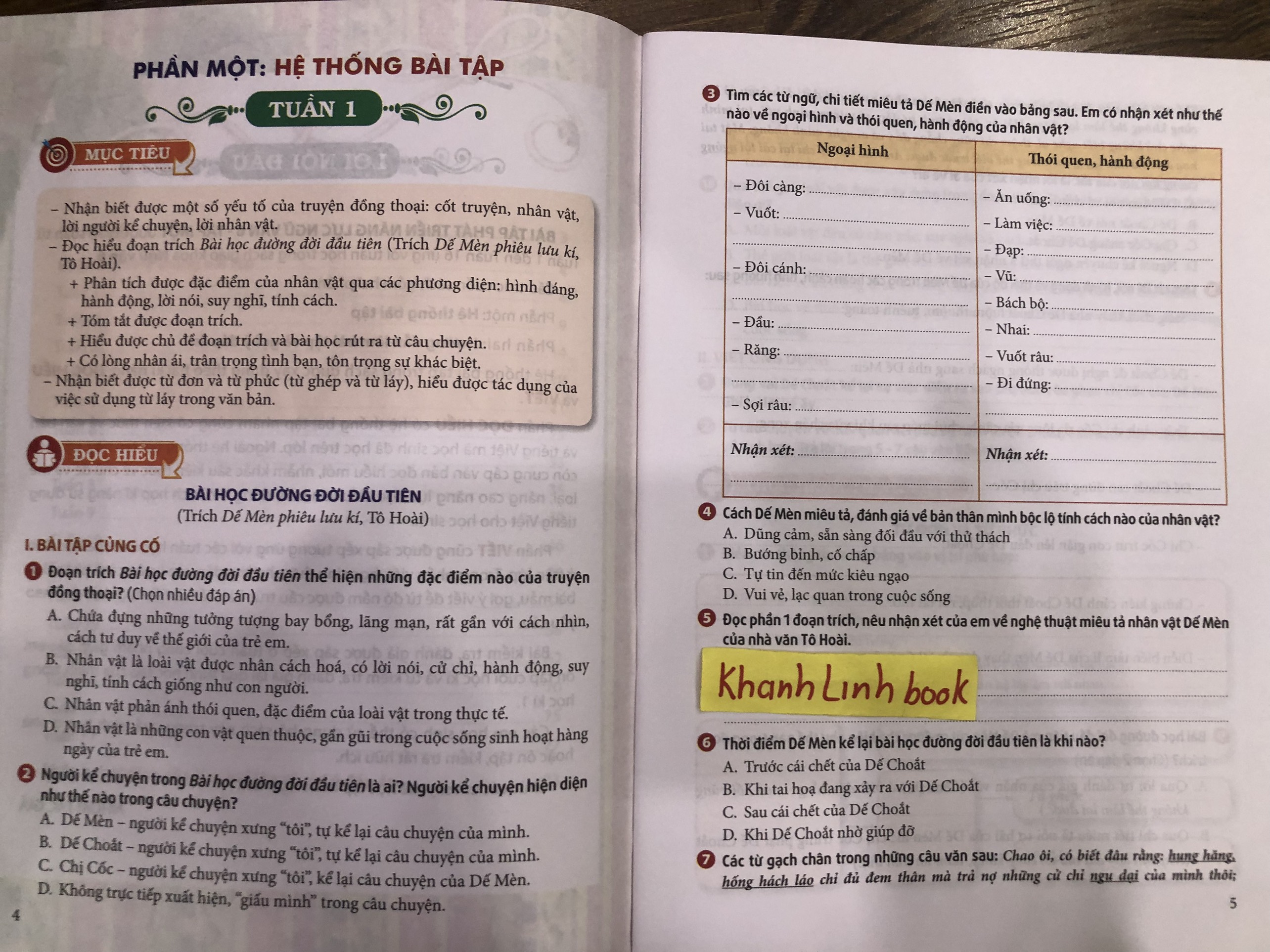 Sách – Combo Bài tập Phát triển năng lực Ngữ Văn 6 Tập 1 + 2