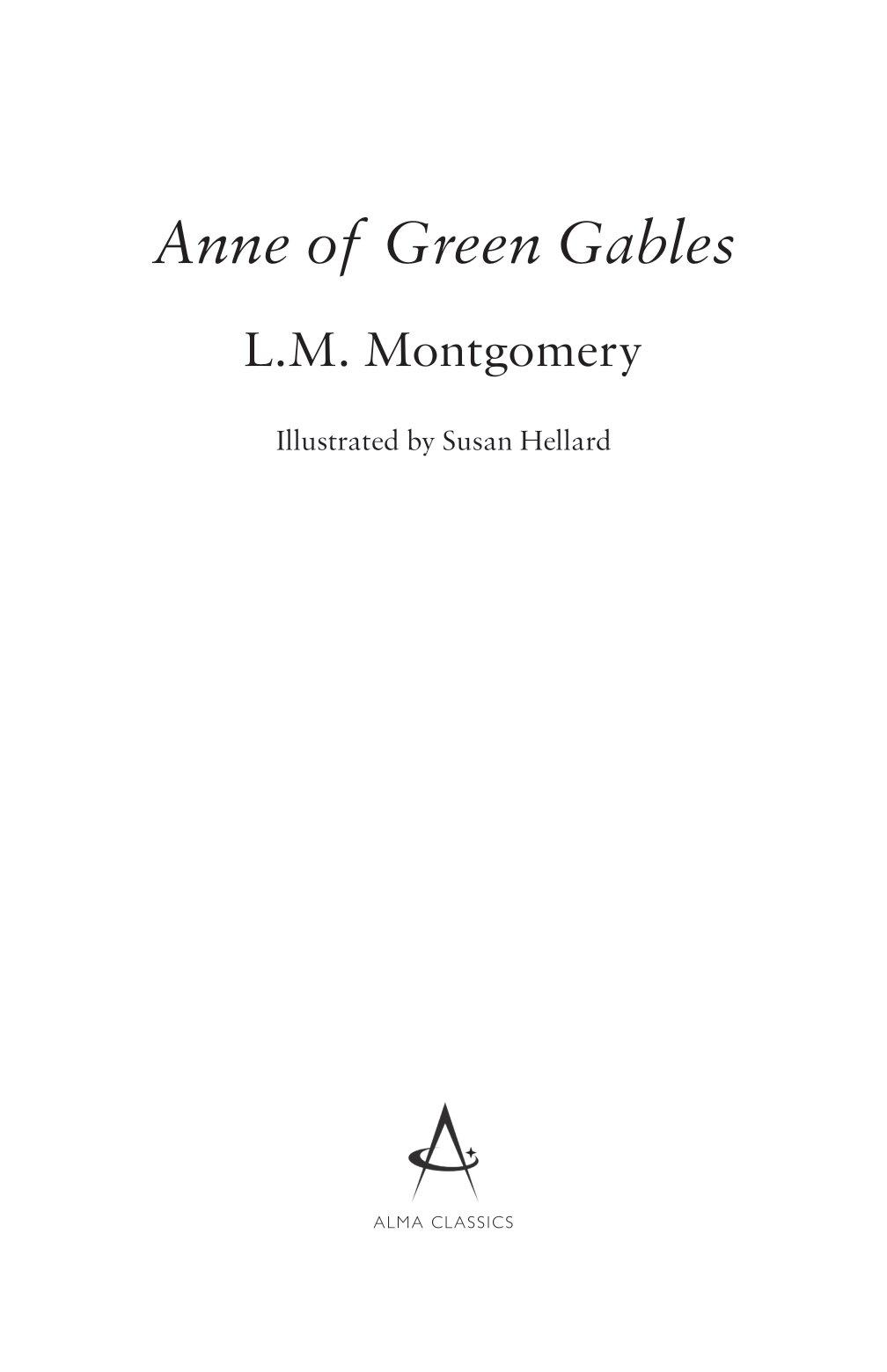 Sách ngoại văn: Anne Of Green Gables (Alma Junior Classics)