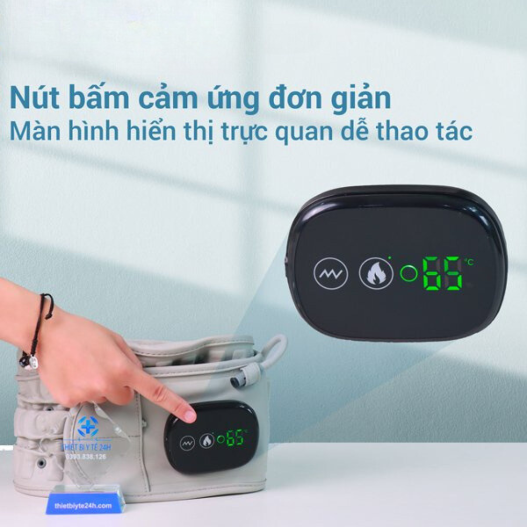 Đai Chống Thoát Vị Đĩa Đệm Kéo Dãn Định Hình Xóa Bỏ Đau Nhức Thắt Lưng Và Giảm Thoát Vị Đĩa Đệm Bảo Vệ Cột Sống Hiệu Quả - Hàng Chính Hãng
