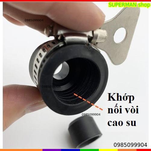 Bộ khớp nối nhanh đầu vào bằng đồng thau máy xịt rửa tưới cây - máy xịt rửa xe Ren 27mm - Phụ kiện máy rửa xe