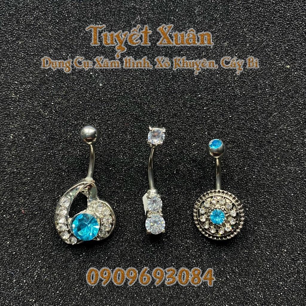 Khuyên rốn viên ngọc thời trang chất liệu titan không rỉ đẹp sang trọng thời thượng dành cho bạn nữ- GRKRVN06