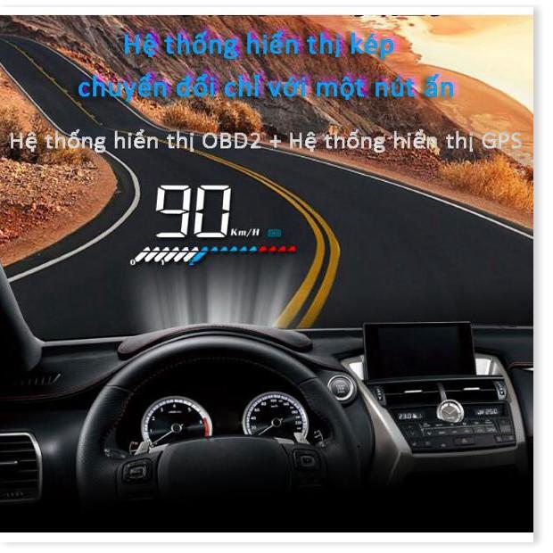 Thiết bị hiển thị trên kính lái HUD FULL OPTION OBD2