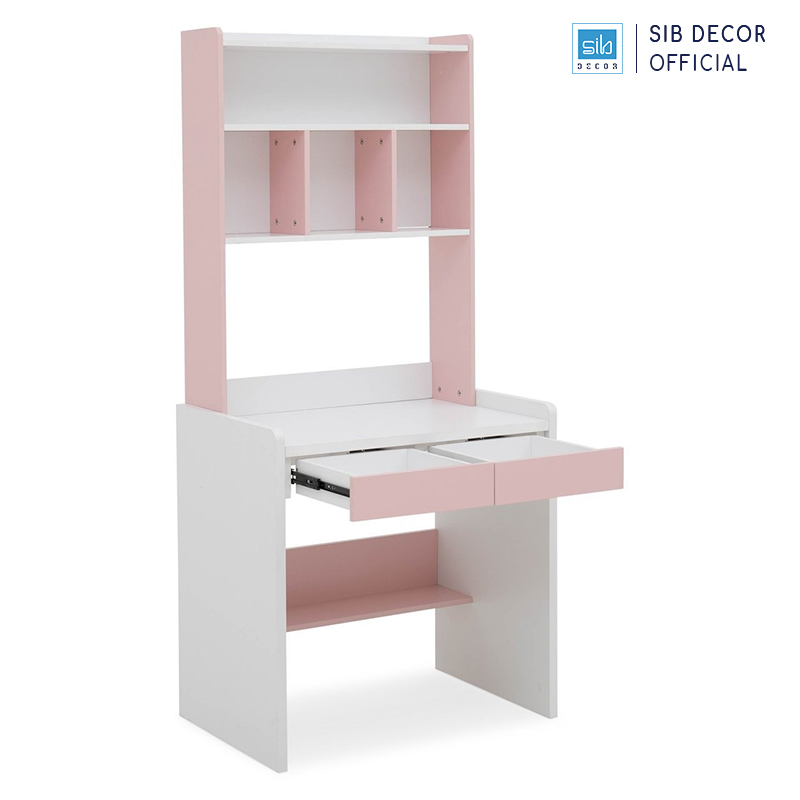 Bàn Học Gỗ Nhiều Ngăn Tiện Lợi Cho Học Sinh Thương Hiệu SIB Decor