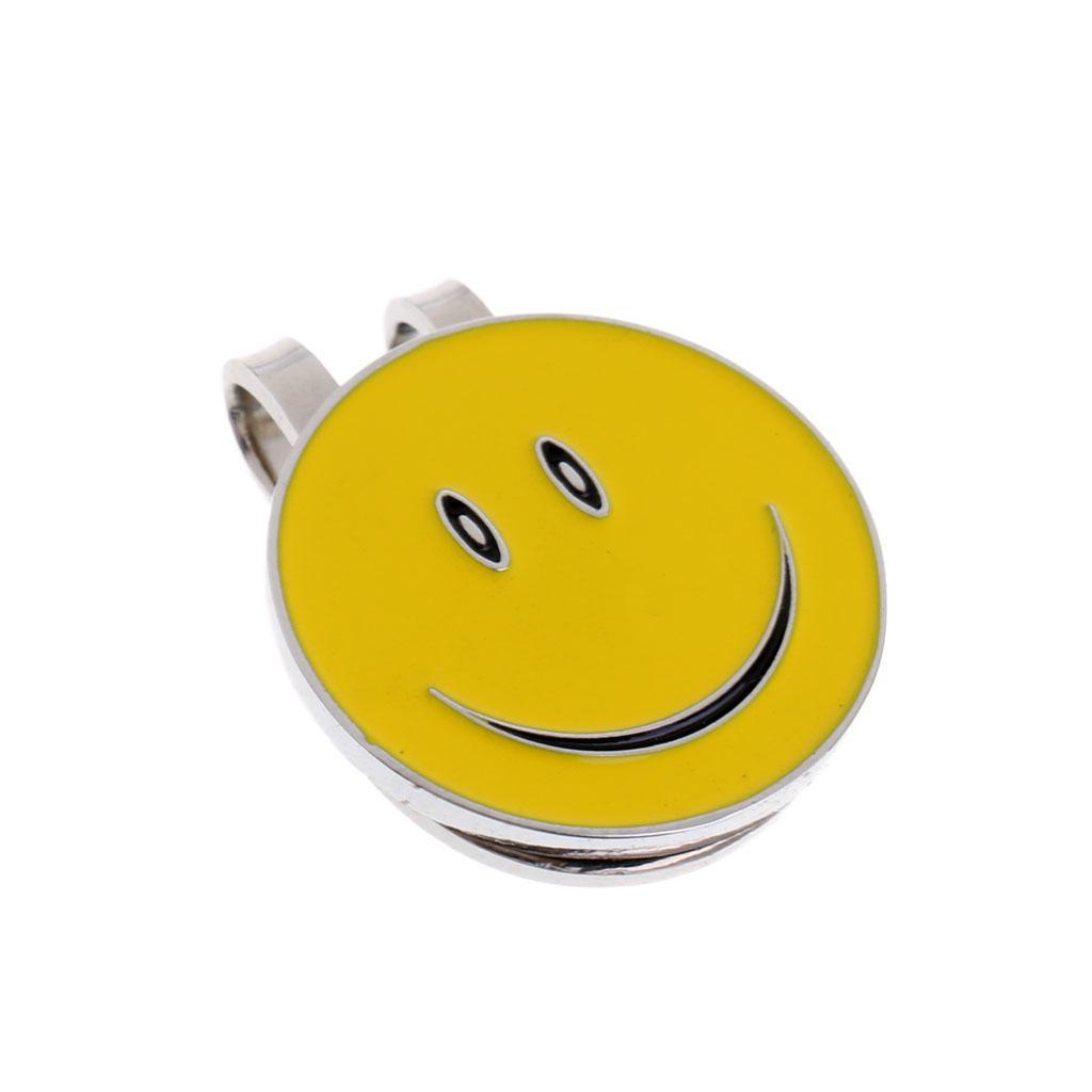 10 Pieces Hat Clip With Golf Ball Marker Novelty Golf Gift