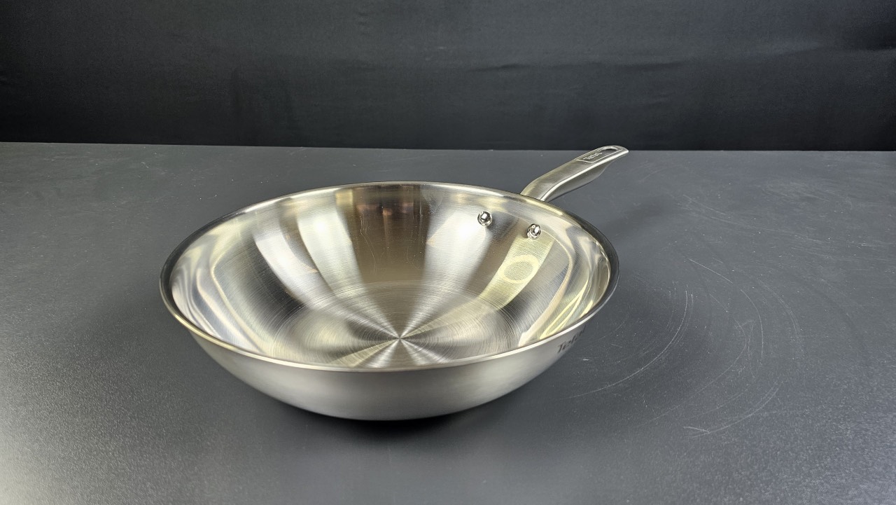 CHẢO INOX SÂU LÒNG TEFAL VIRTUOSO WOK 28 CM Hàng chính hãng