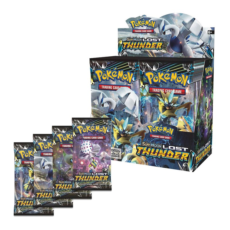 Bộ Thẻ Bài Pokemon 324 Thẻ  Trading Card Game Sun&Moon Lost Thunder TCG Sưu Tập Đẹp Đọc Đáo