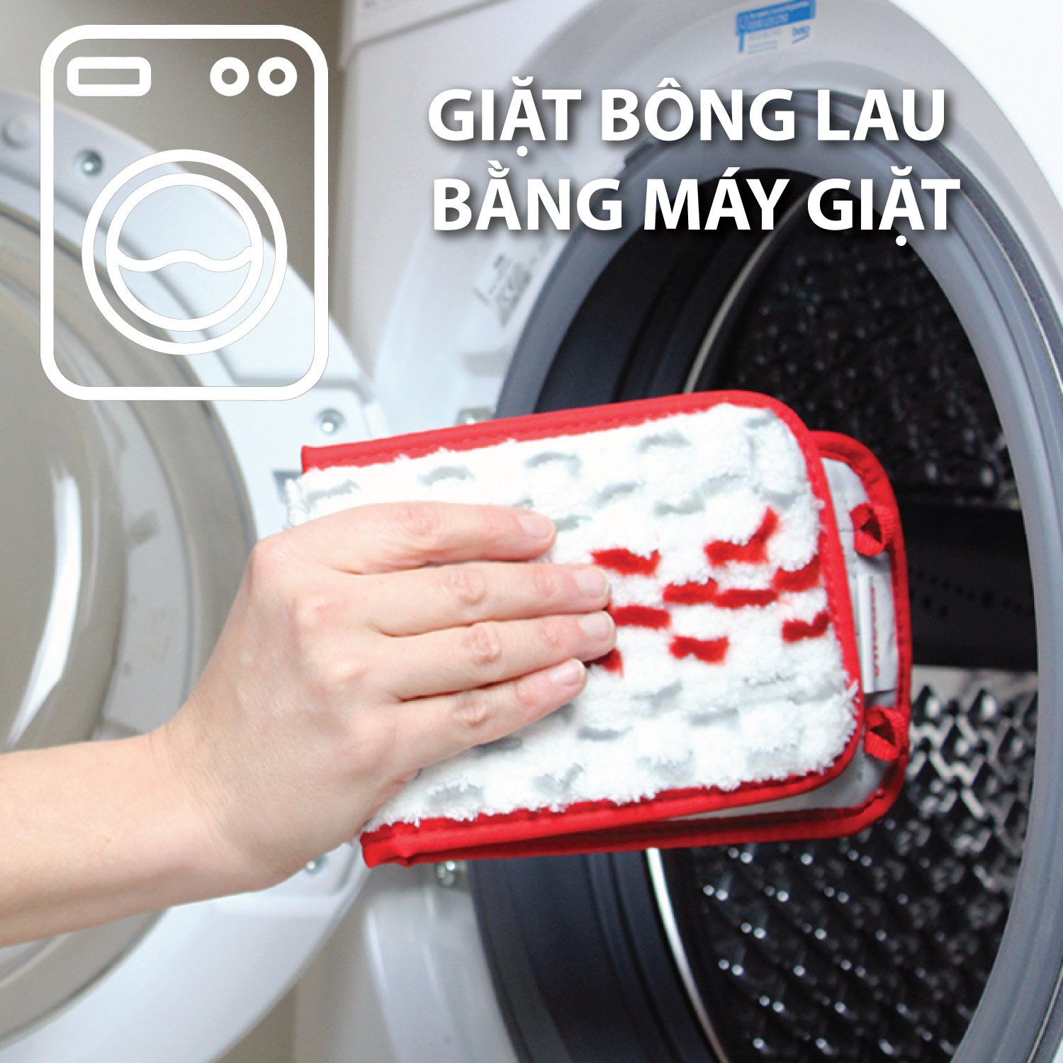 Bông lau cây lau nhà VILEDA UltraMax Easy Twist công nghệ sợi siêu nhỏ, tái sử dụng nhiều lần