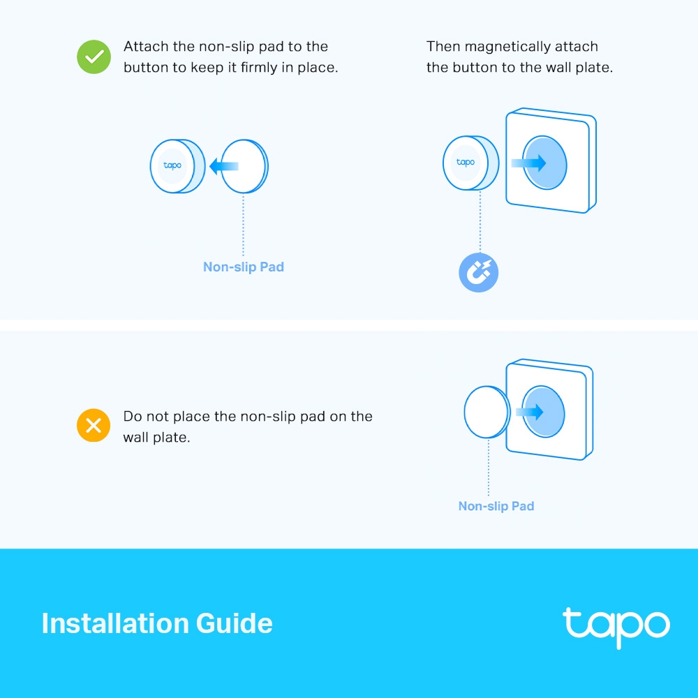 Công tắc thông minh điều khiển đèn TP-Link Tapo S200D | Cần kết hợp Hub Tapo | Dễ lắp đặt | Bảo hành 1 năm | Hàng Chính Hãng