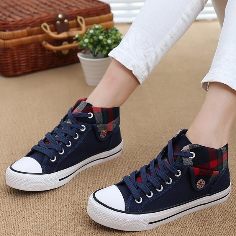 Women Casual Sport Breathable Canvas Shoes
