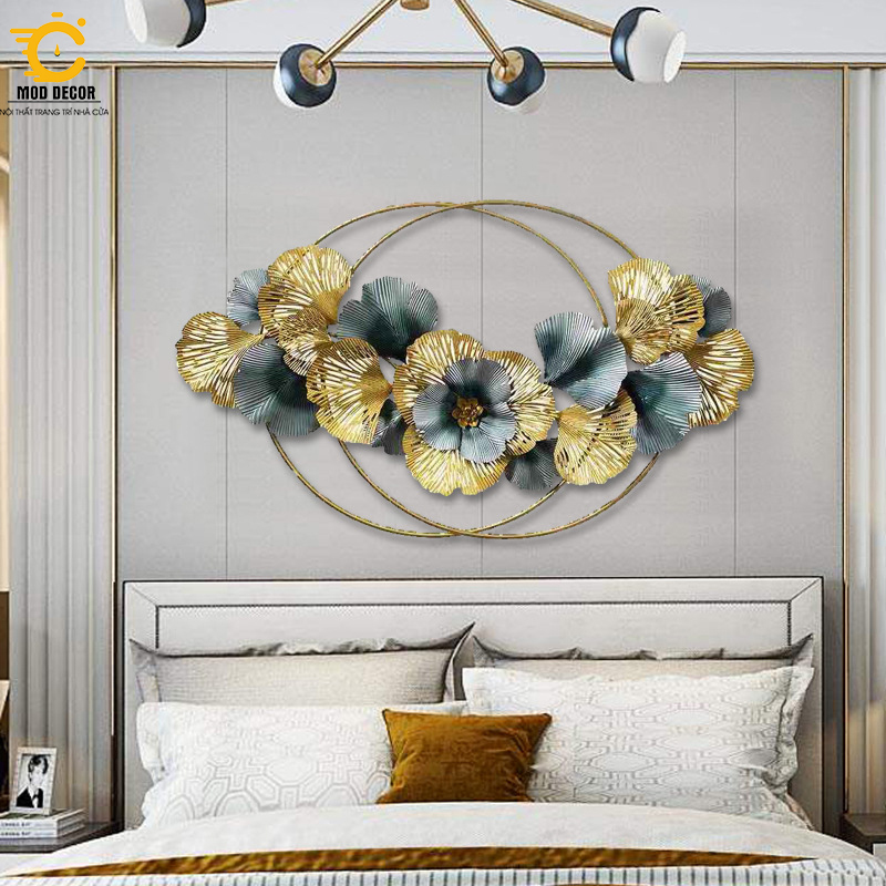 Tranh sắt treo tường trang trí MOD Decor, phong cách Bắc Âu nghệ thuật Lianzhang JJT mã 821