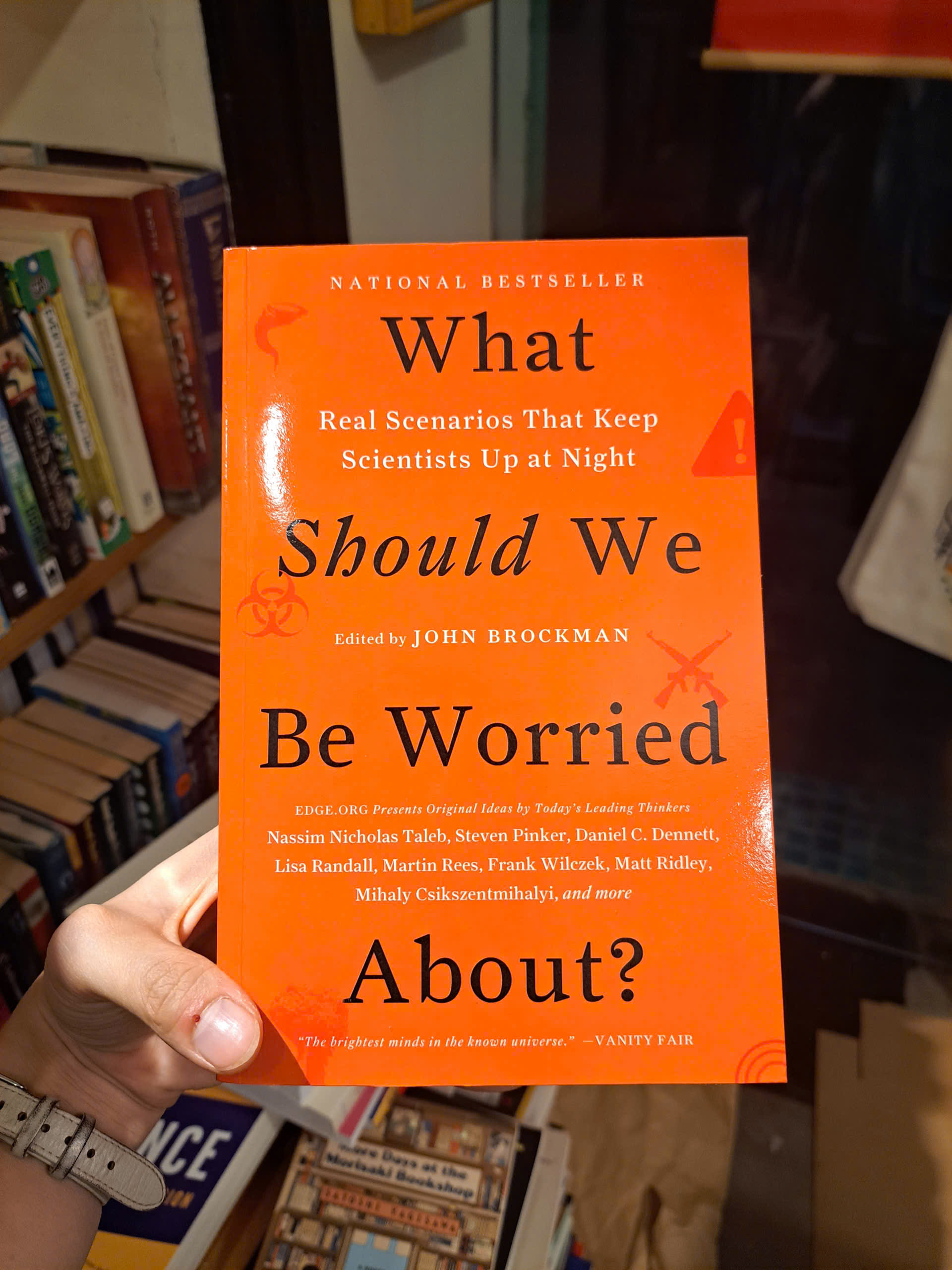 Sách - What Should We Worried About by John Brockman | Science / Psychology / Ngoại văn nhập khẩu US